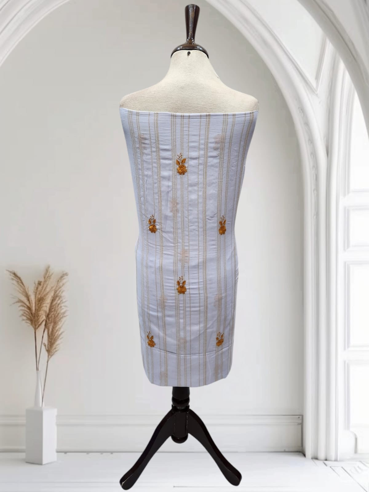 Branded fancy lawn hand embroidered stylish shirt
