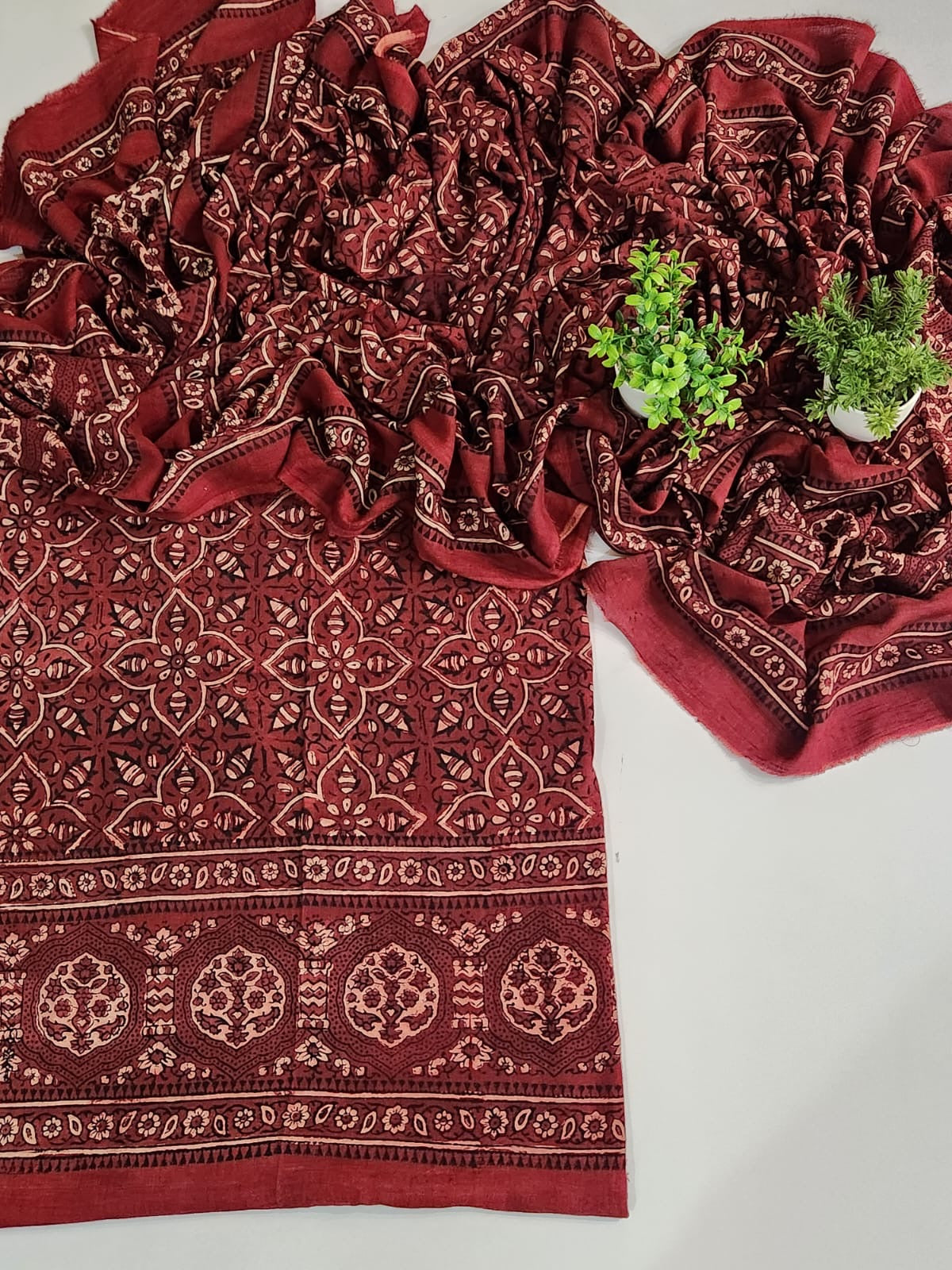 Lawn natural dyed 2pc
