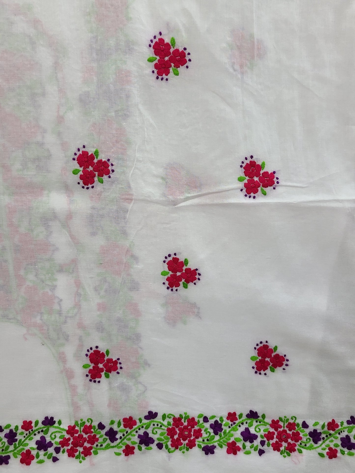6 Patti Embroidered Lawn Shirt