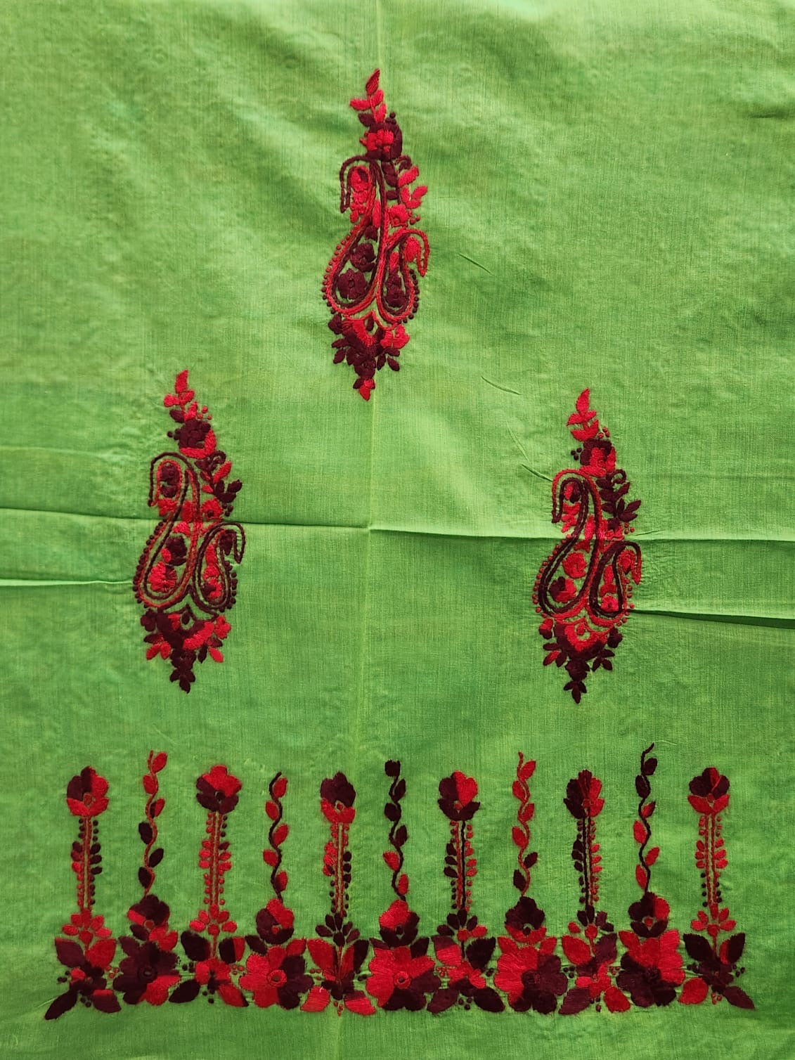 Branded Lawn Hand Embroidered shirt