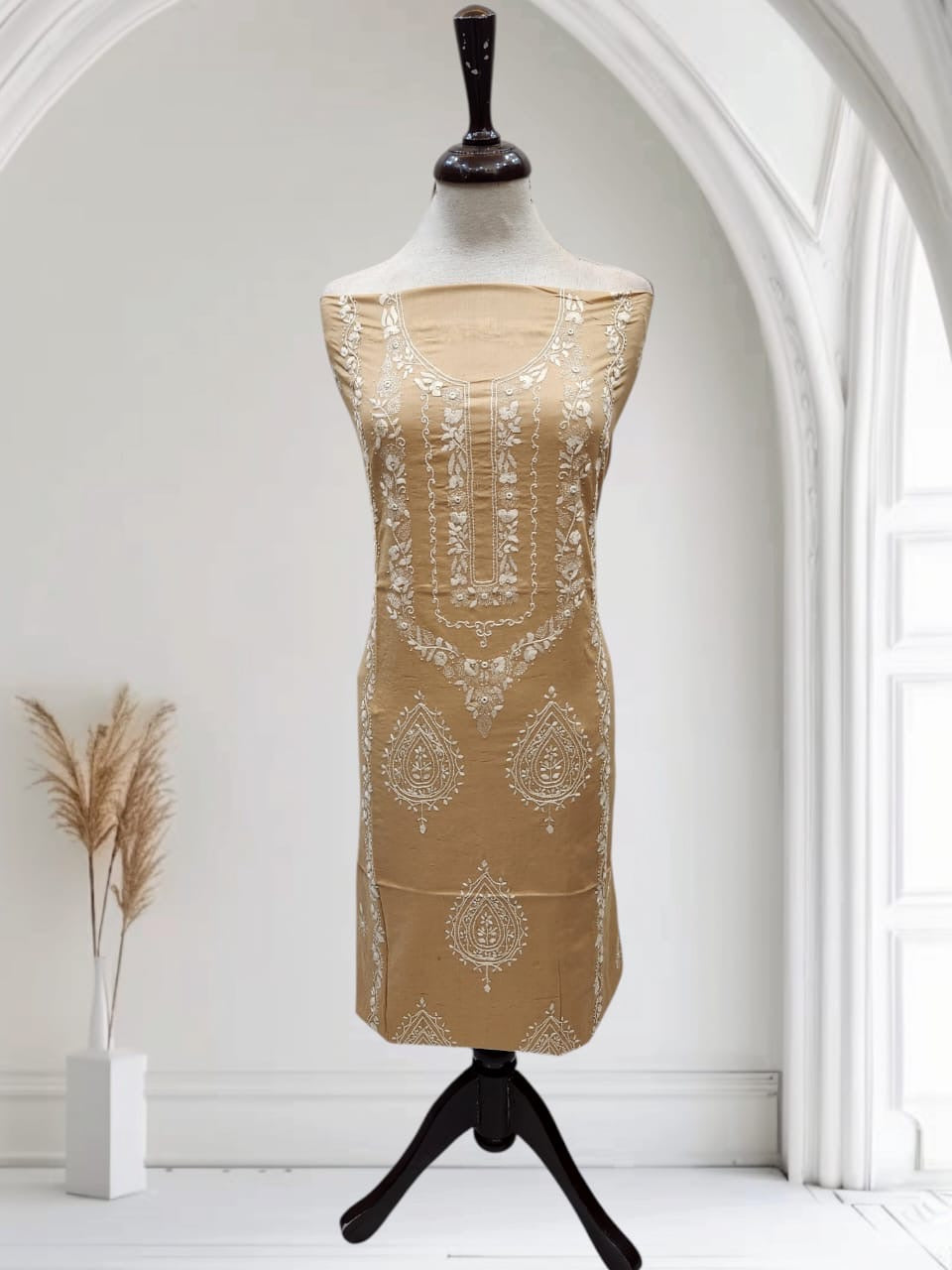 Most awaited shirt lawn hand embroidered