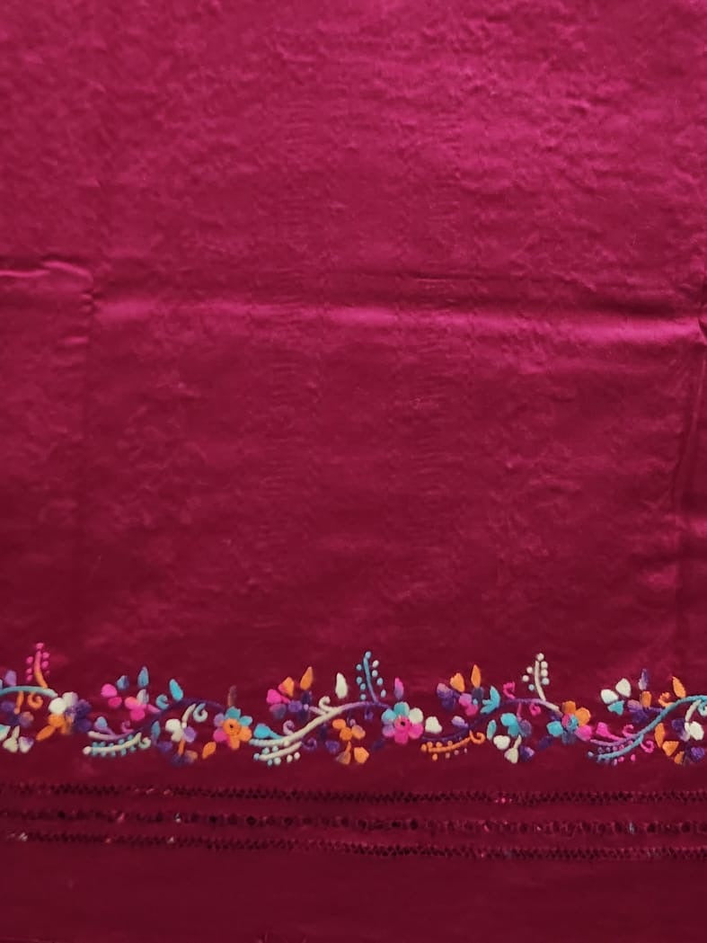 Exclusive Tarkashi lawn hand embroidered shirt