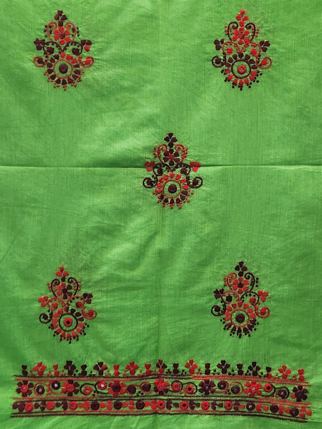 Branded Lawn hand embroidered shirt