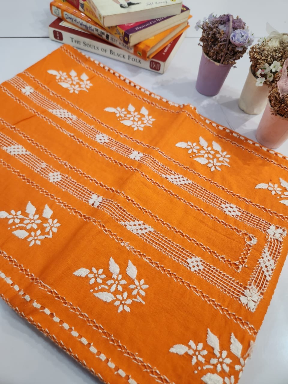 Tarkashi lawn hand embroidered shirt