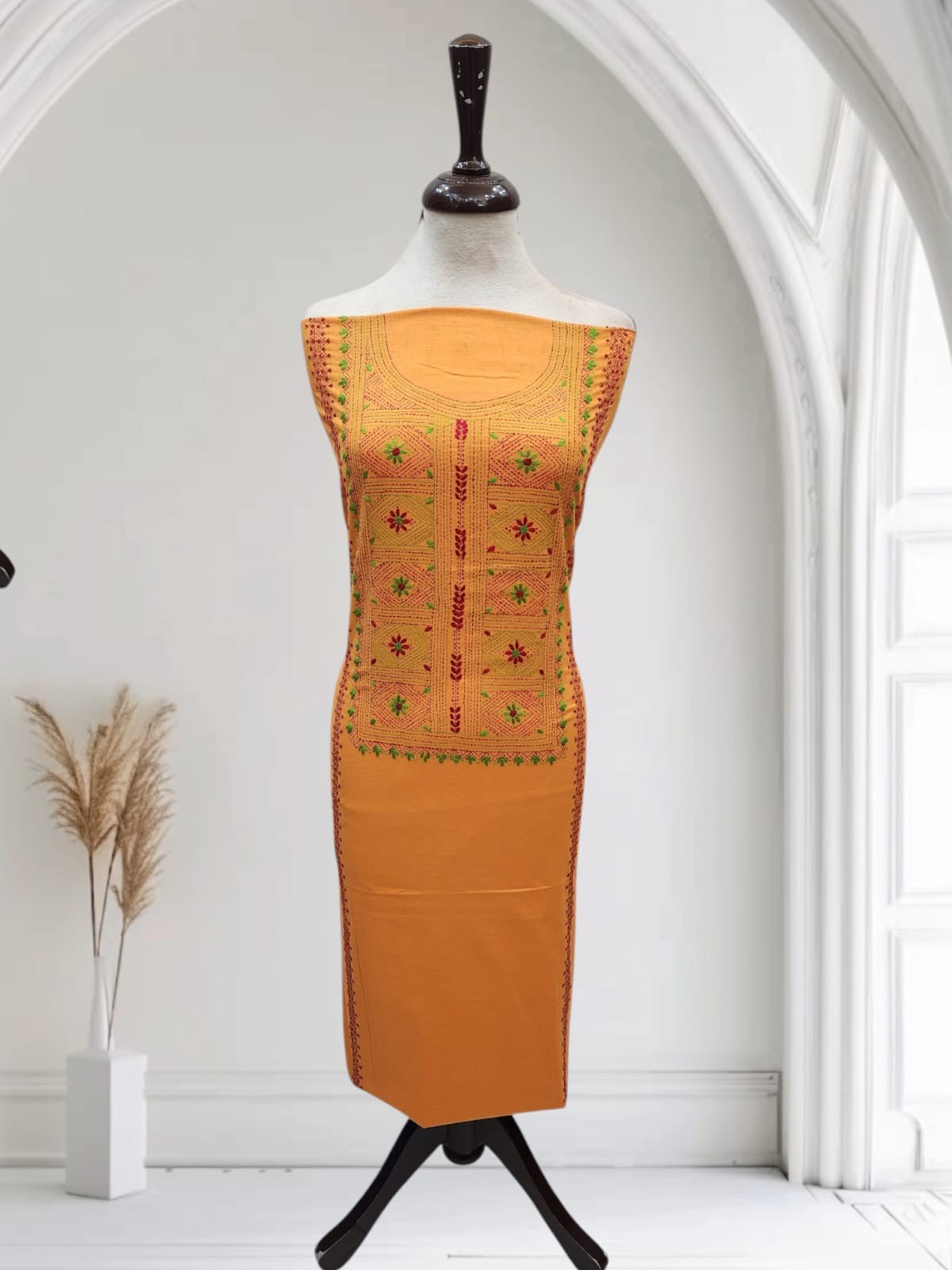 Kaccha tanka lawn shirt