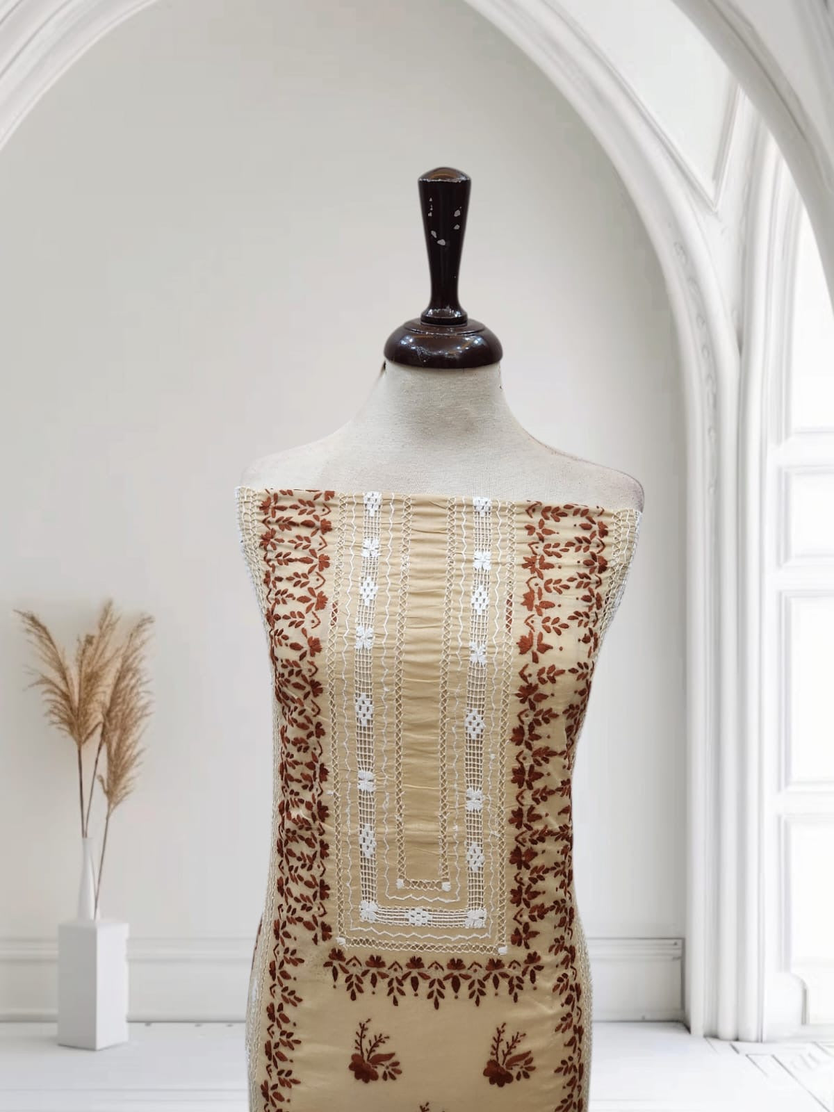 Tarkashi lawn budget shirt