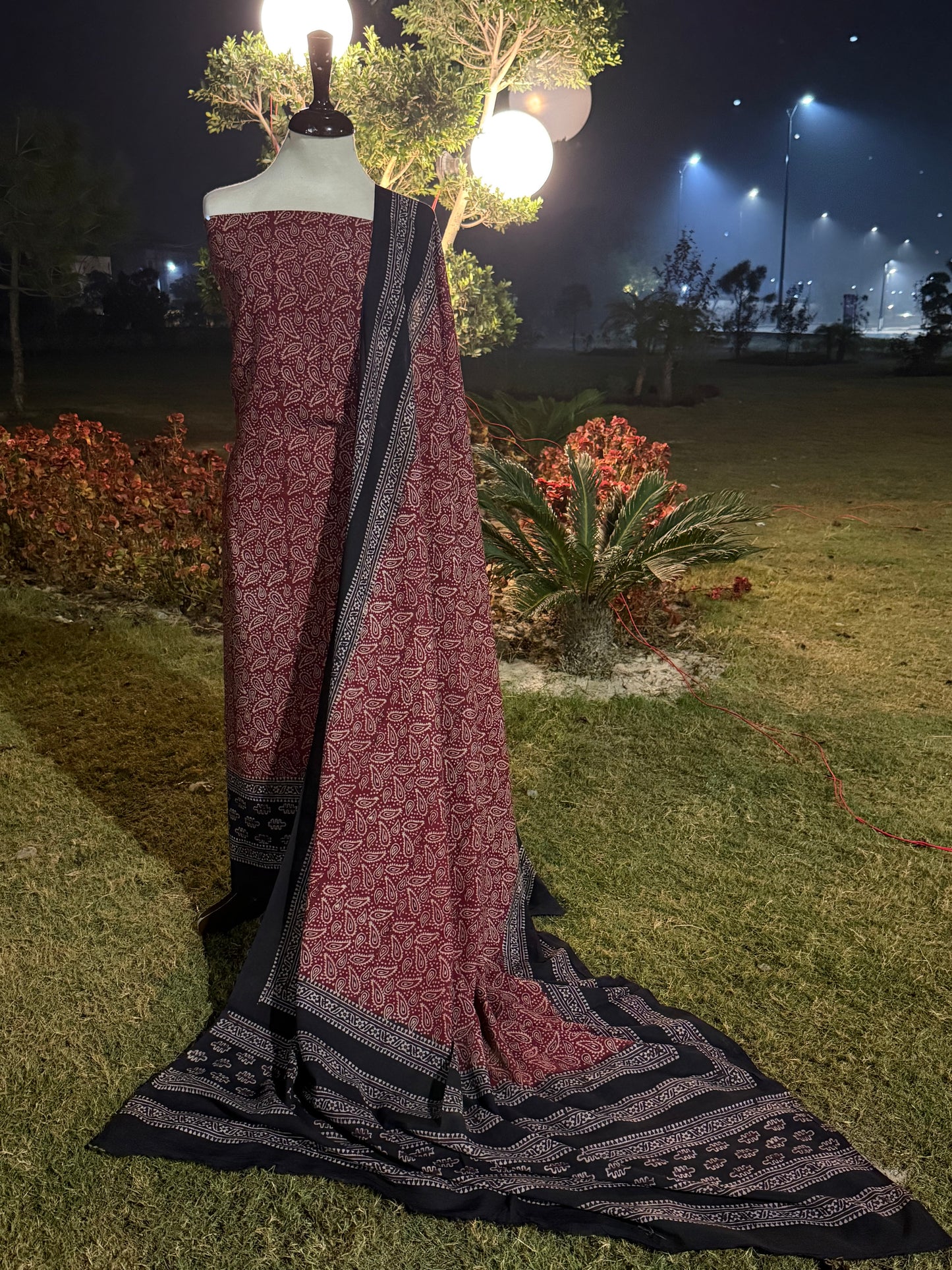 Lawn Natural dyed Shirt and dupatta