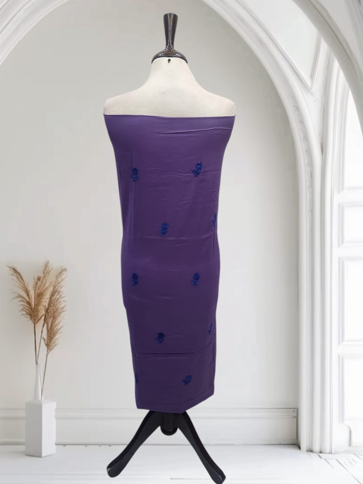 Budget wali lawn hand embroidered shirt