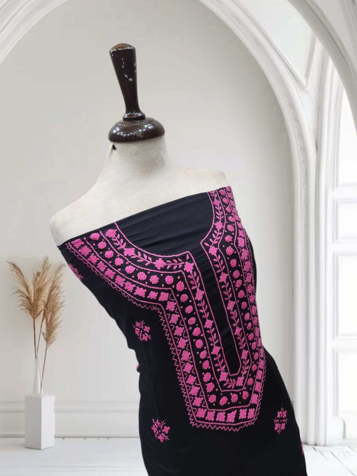 Lawn gul e sitta doria lawn hand embroidered shirt