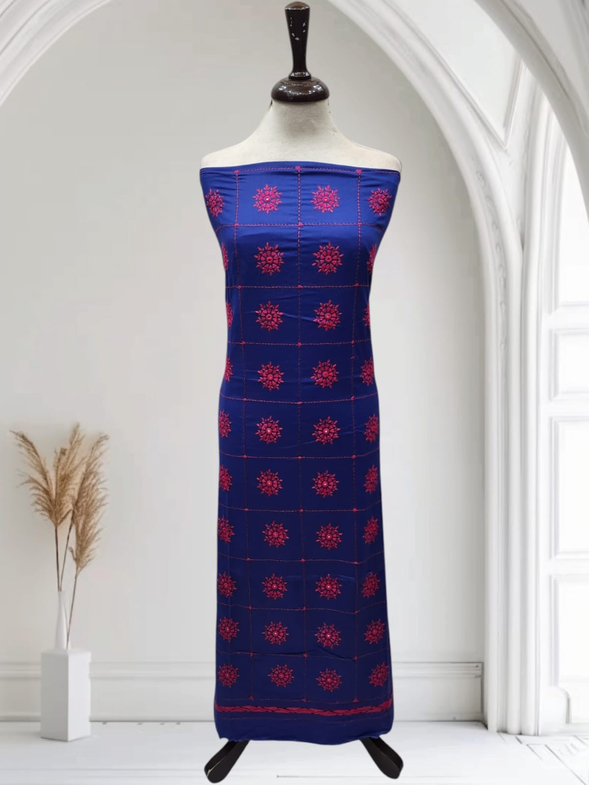 Tarkashi Lawn hand embroidered shirt
