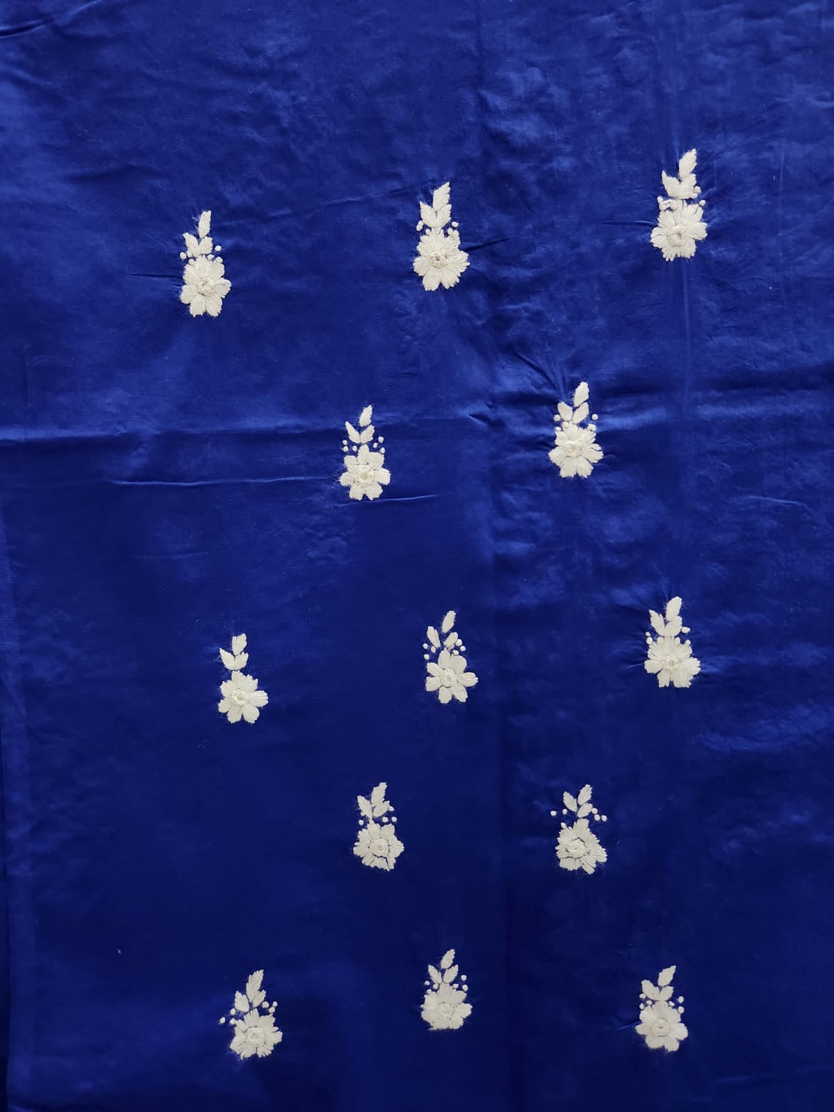 Budget friendly lawn hand embroidered shirt