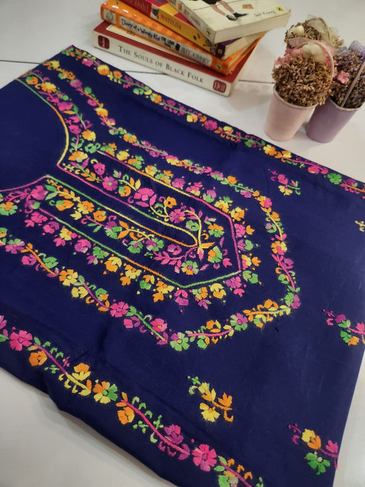 Most demanding lawn hand embroidered shirt