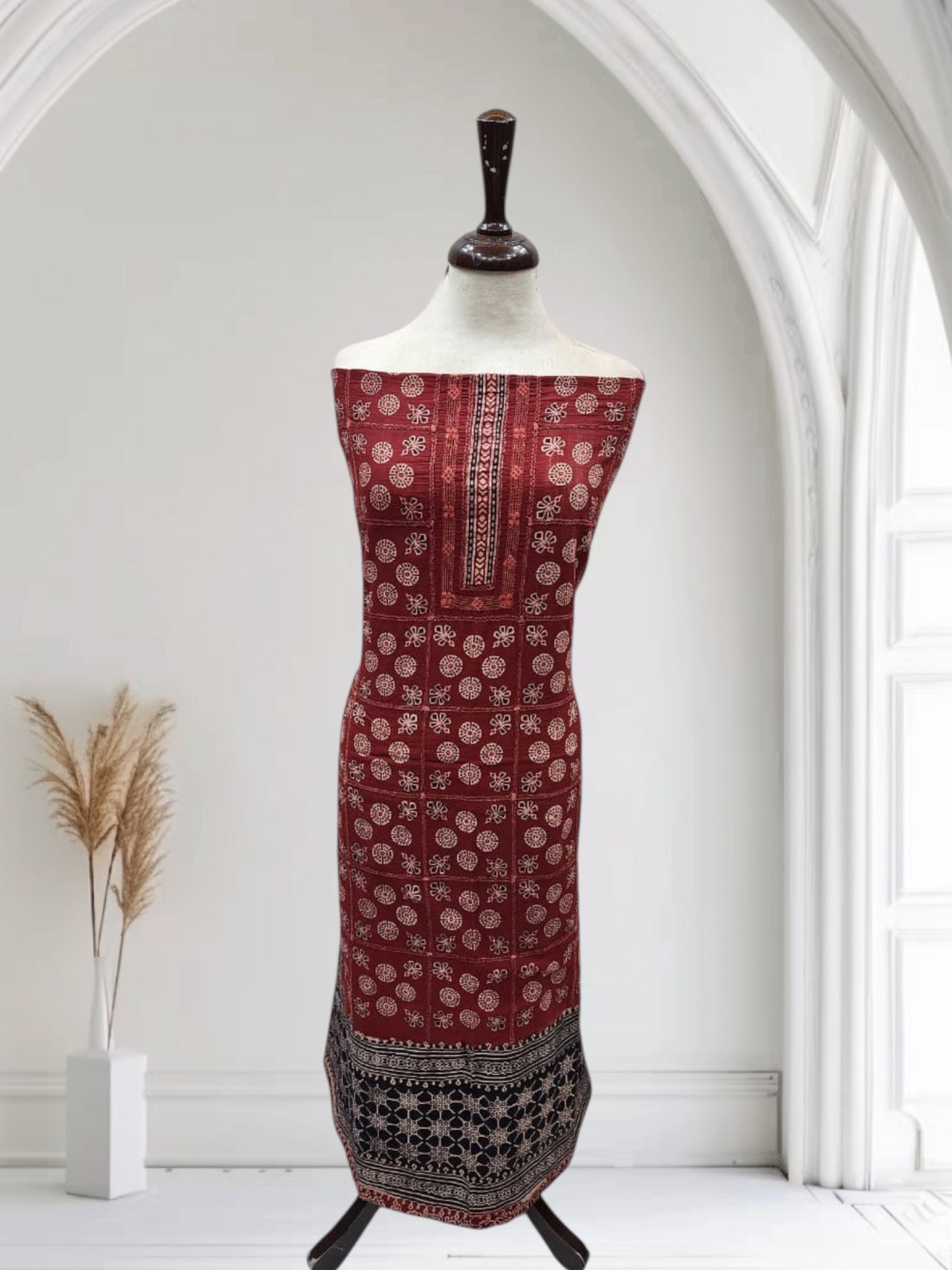 Tarkashi with Natural dyed lawn Shirt & Trouser
