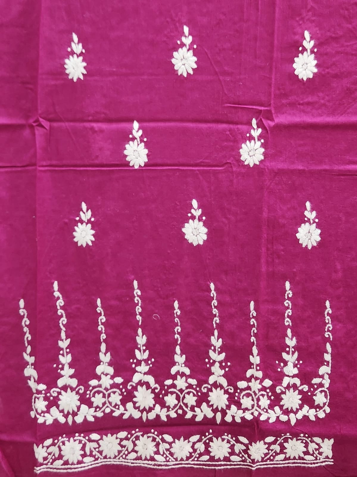 Lawn hand embroidered shirt