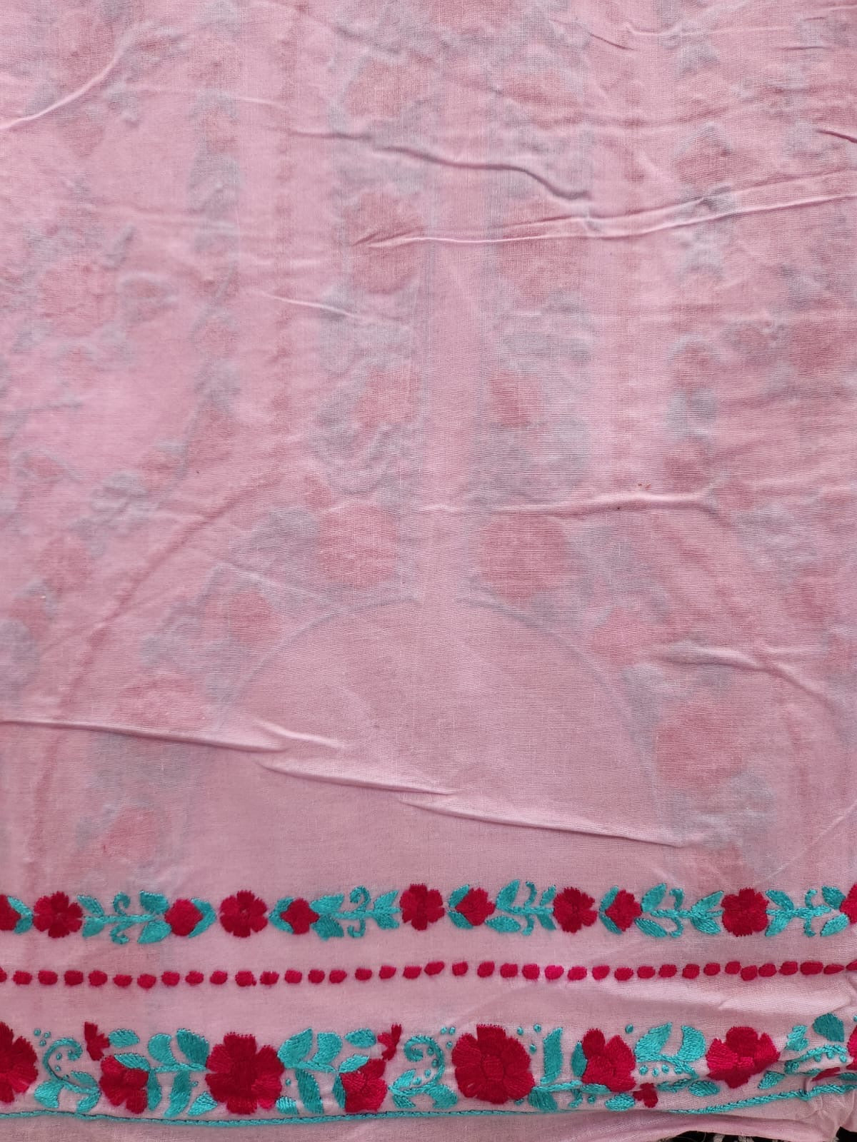 Office shirt hand embroidered lawn