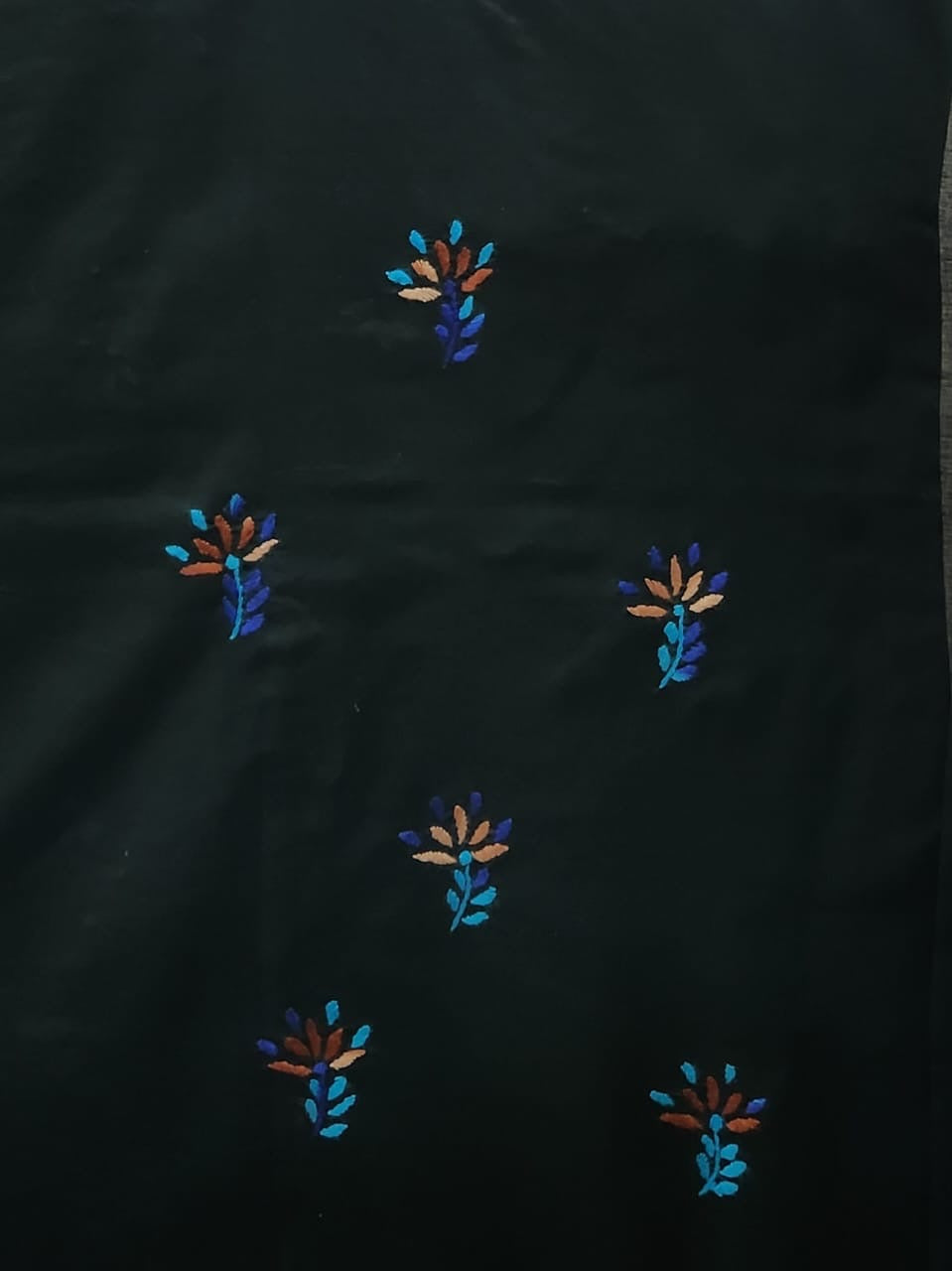 Lawn hand embroidered shirt