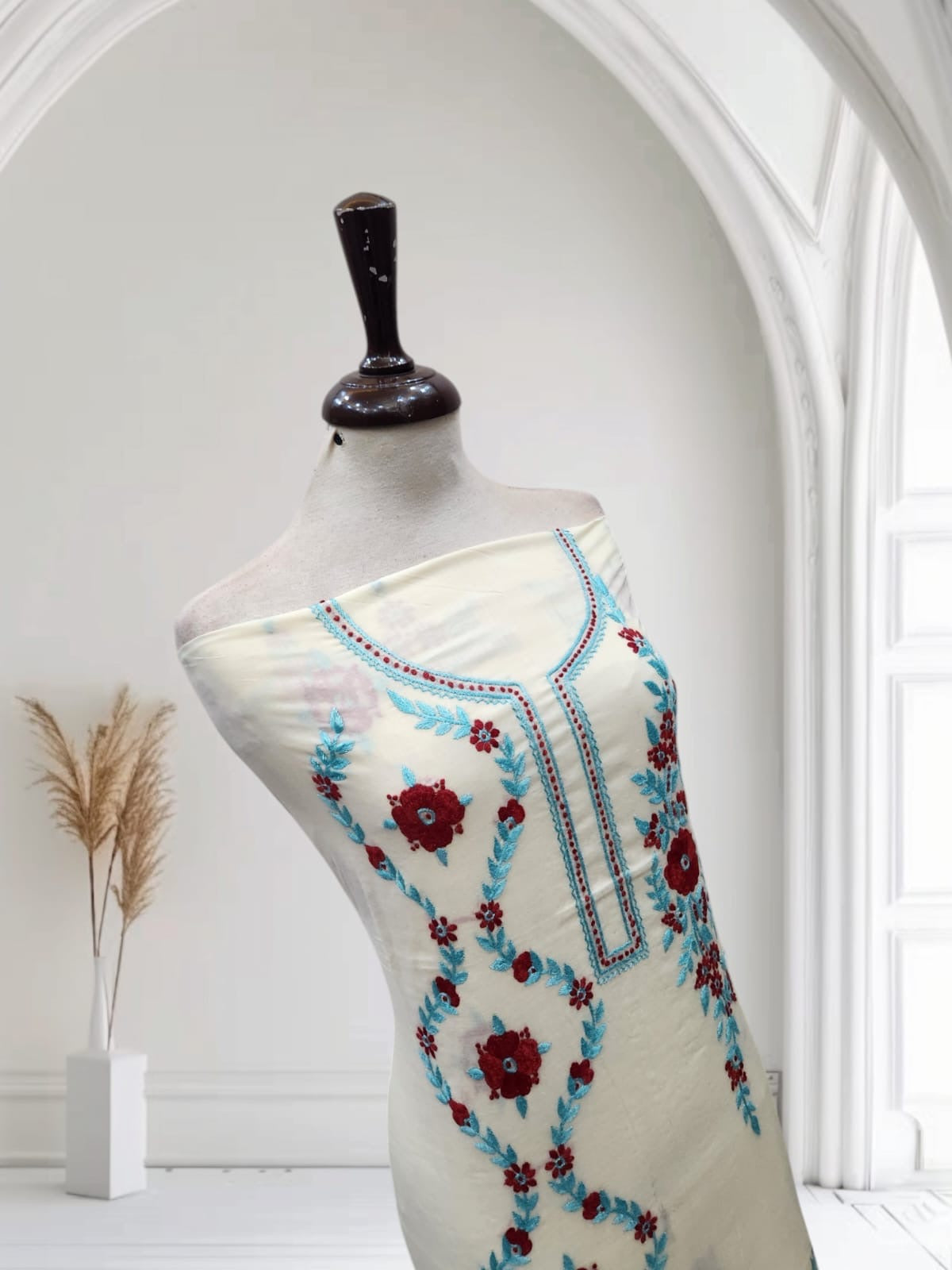 Lawn hand embroidered Budget shirt