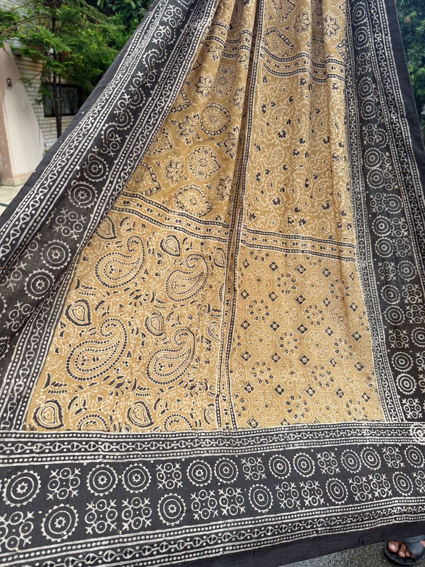 Mustard Lawn Mukesh chadar چادر