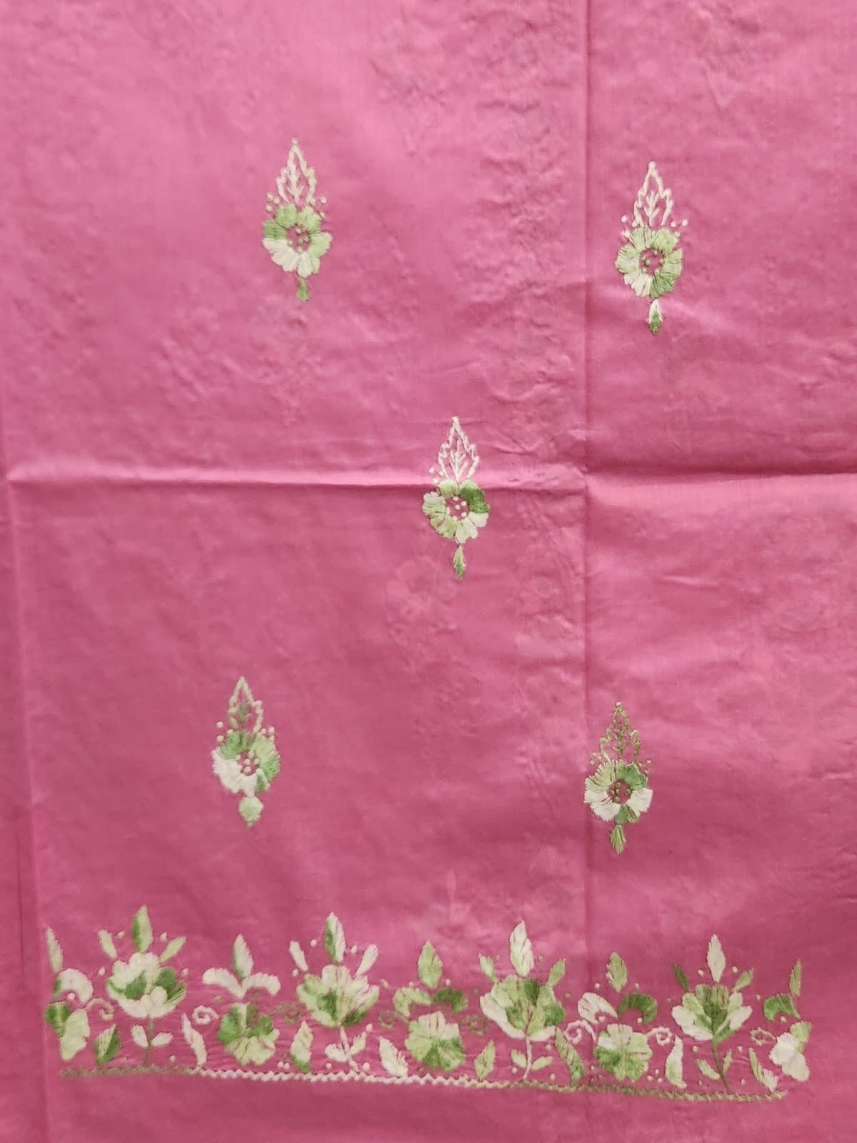Lawn hand embroidered shirt