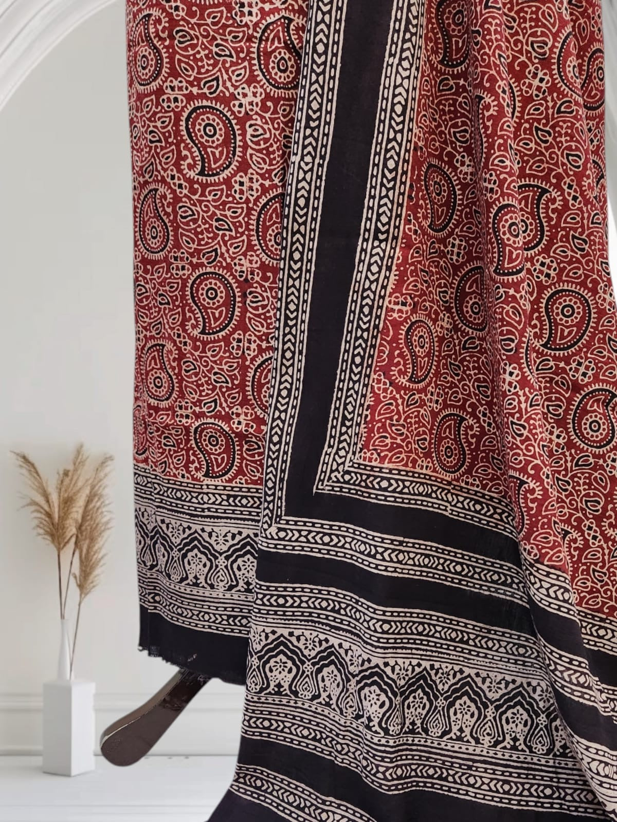 Sale on Linen Natural Dyed 2pc Shirt and Dupatta
