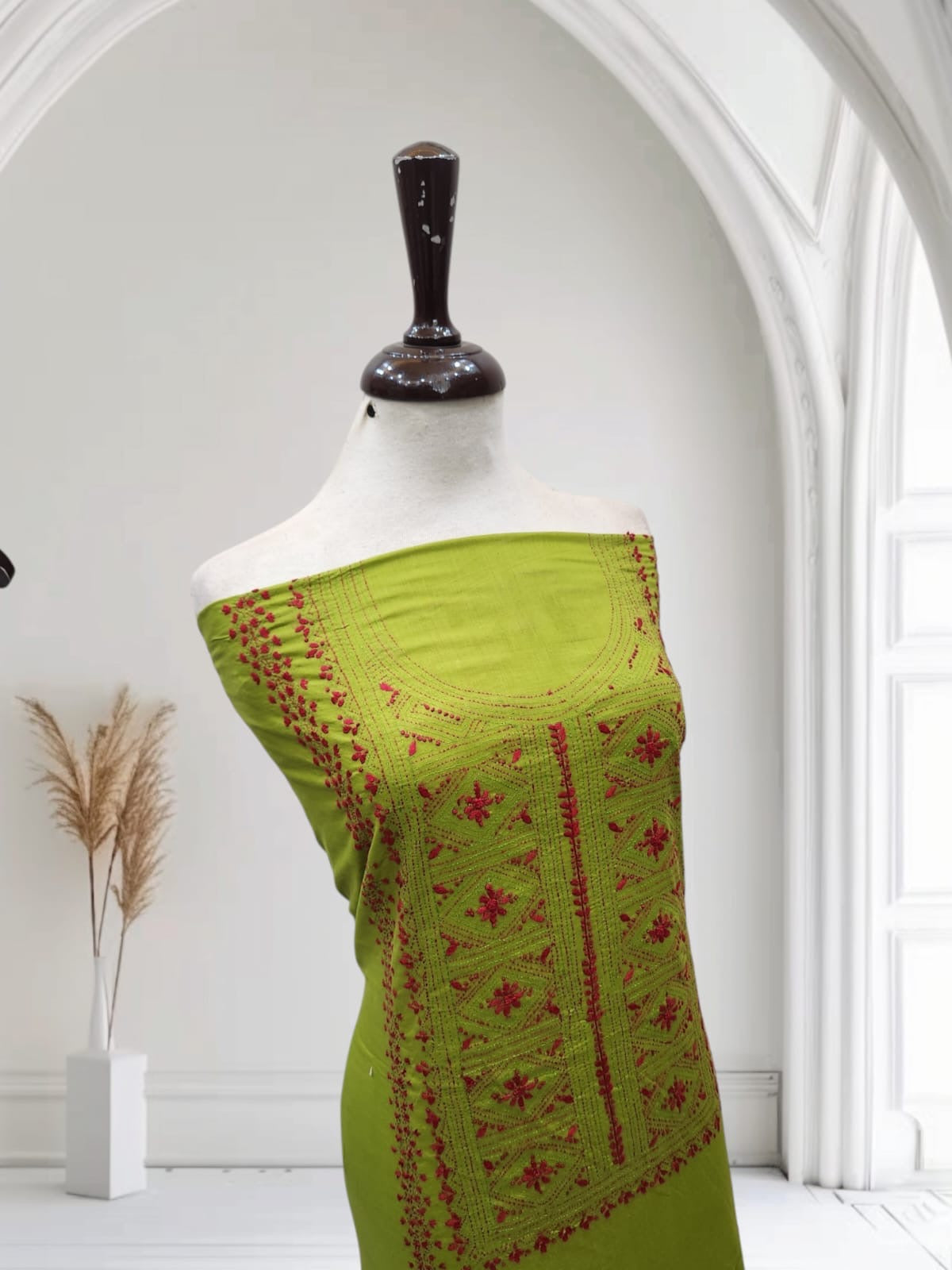 Kaccha tanka lawn shirt