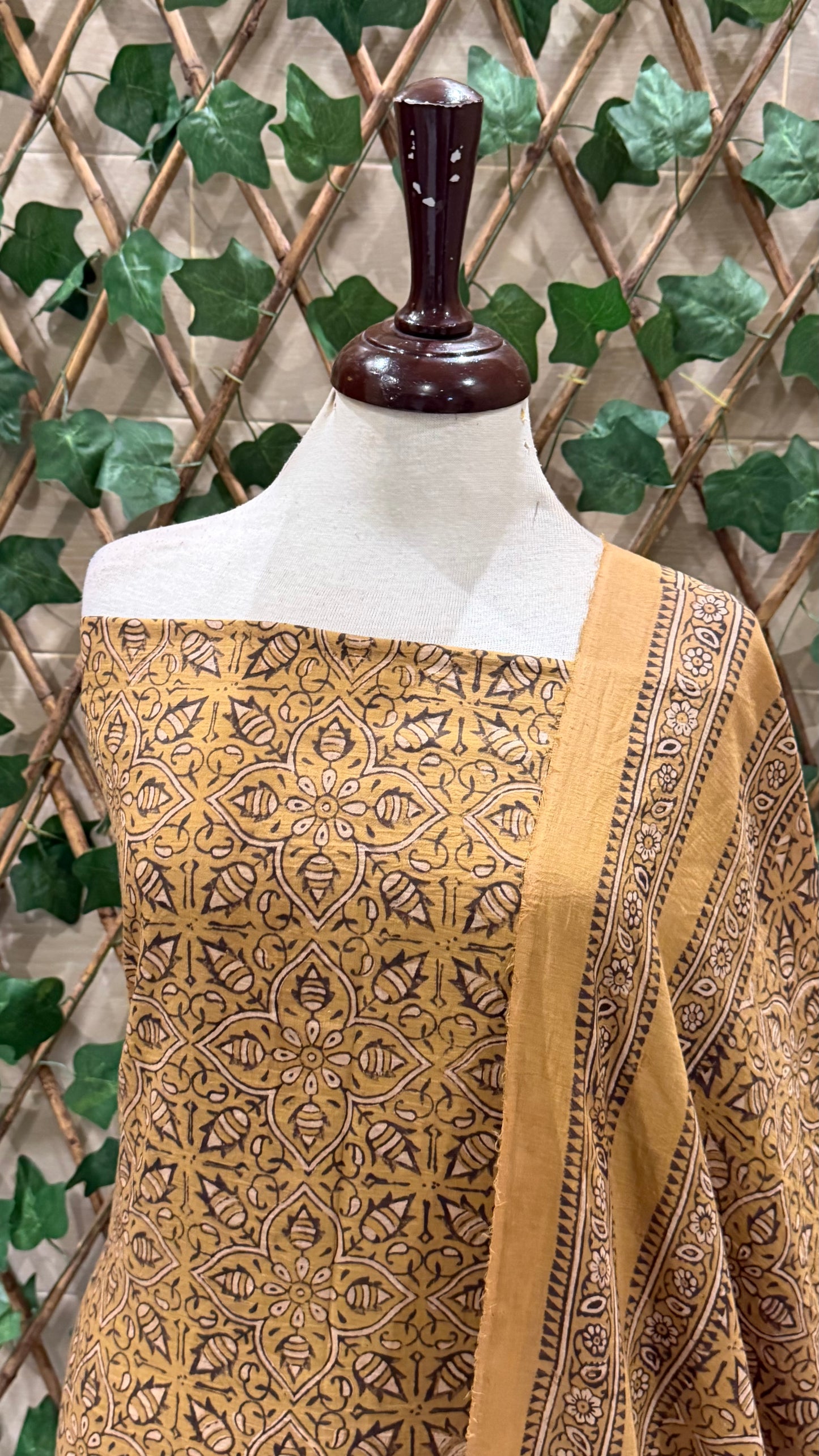 Lawn Natural dyed Shirt and dupatta
