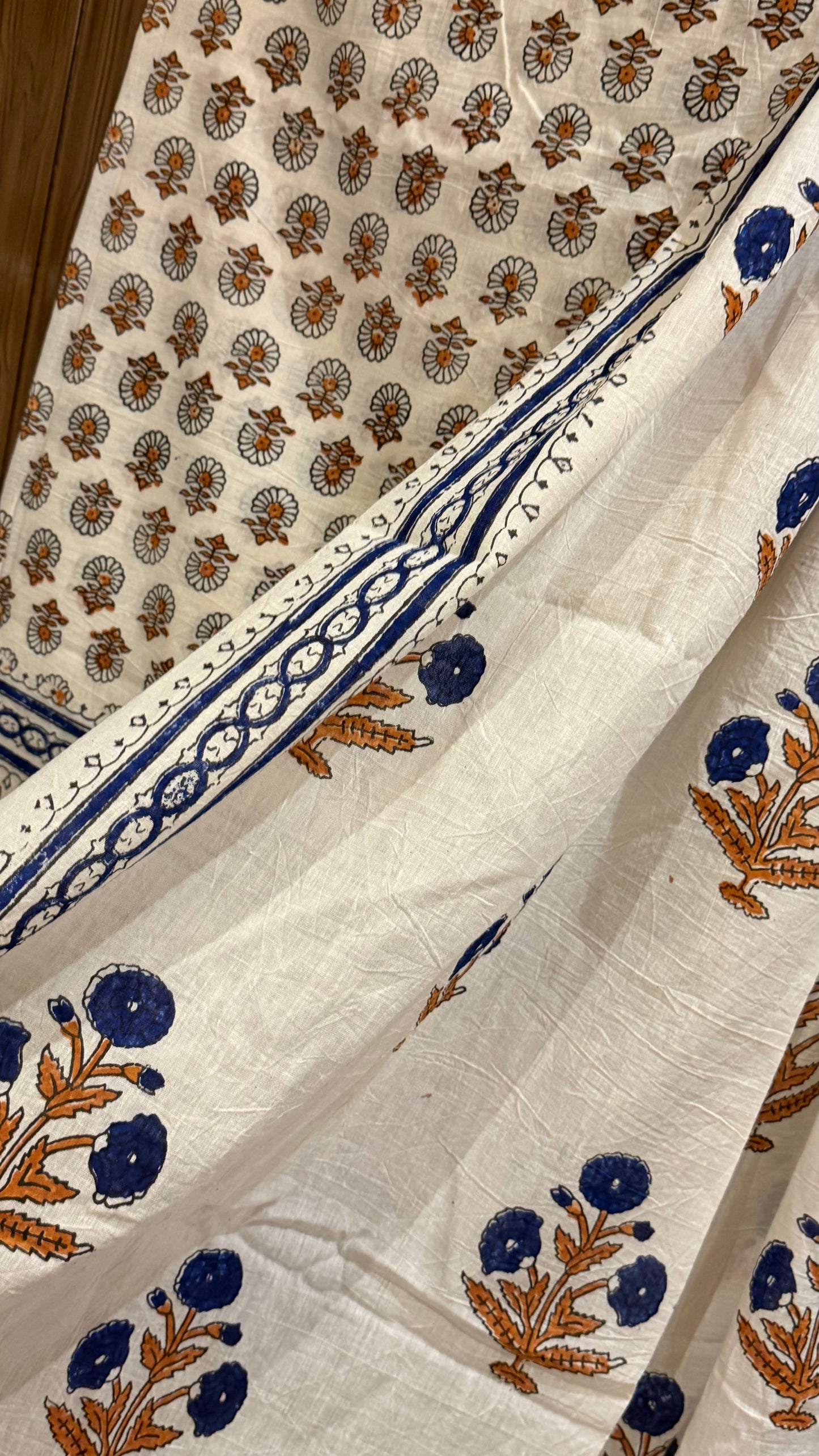 Exclusive limited edition Lawn Block Print shirt dupatta