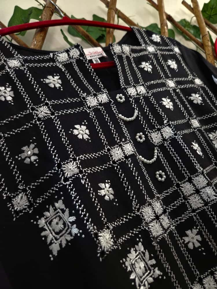 Texture Russian linen stitched size Large