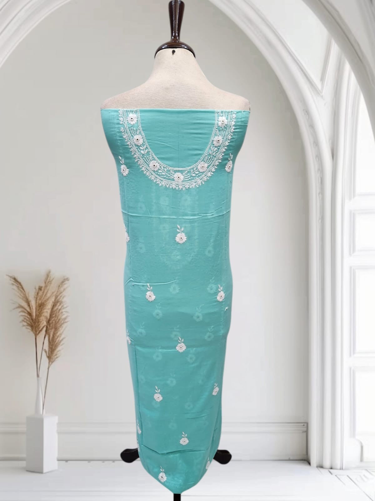 Most demanding lawn hand embroidered shirt