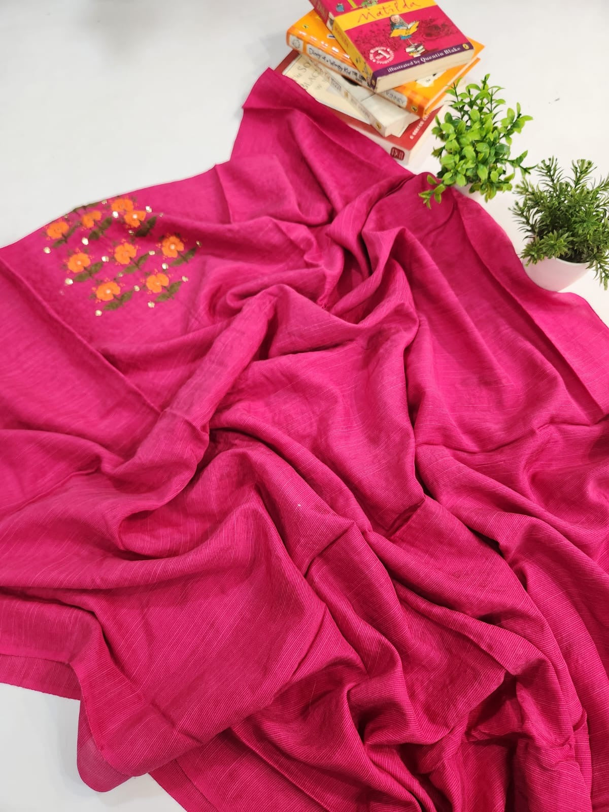 Premium Raw Silk 3pc with silk Dupatta (advance payment)