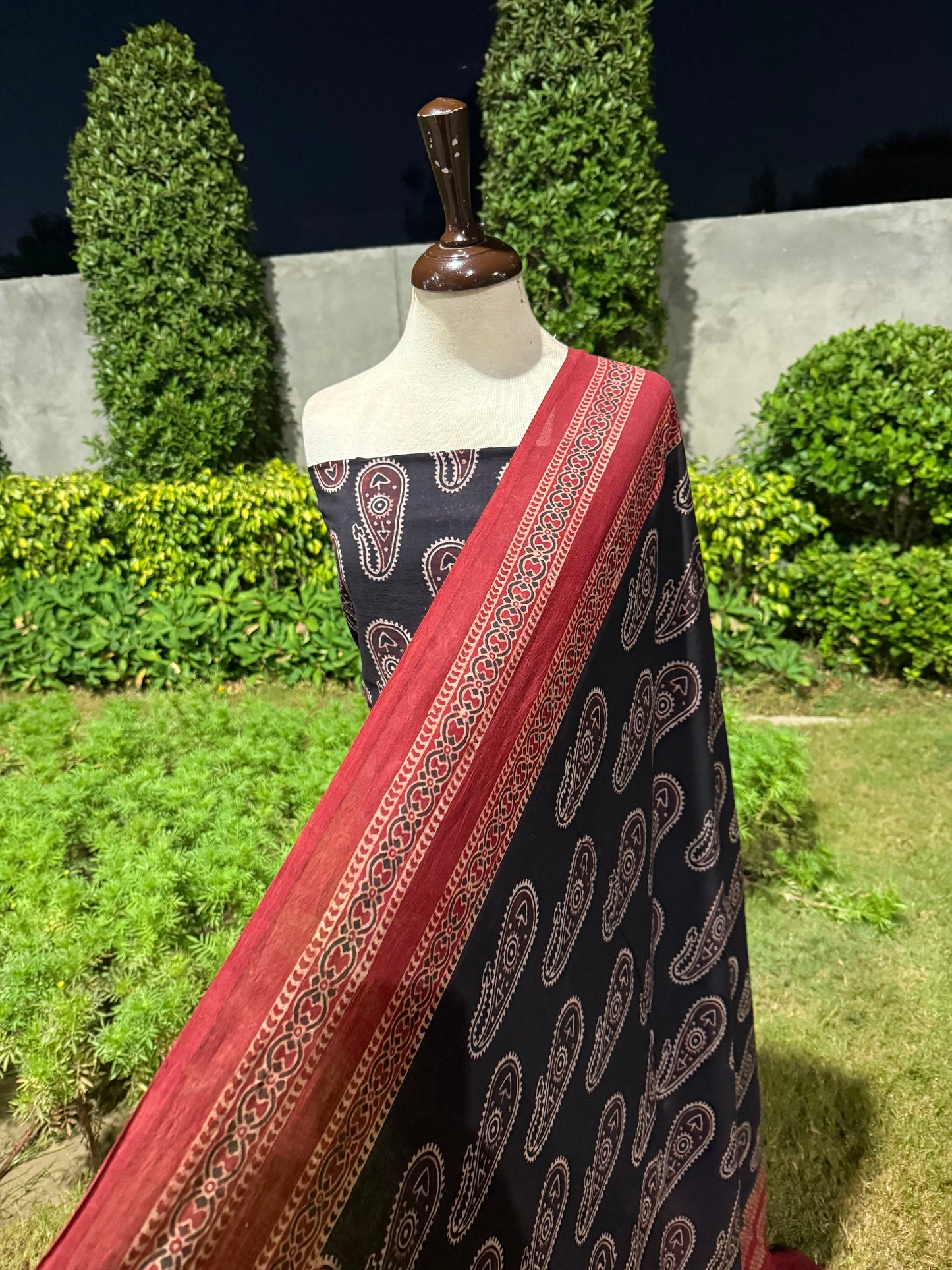 Lawn Natural dyed Shirt and dupatta