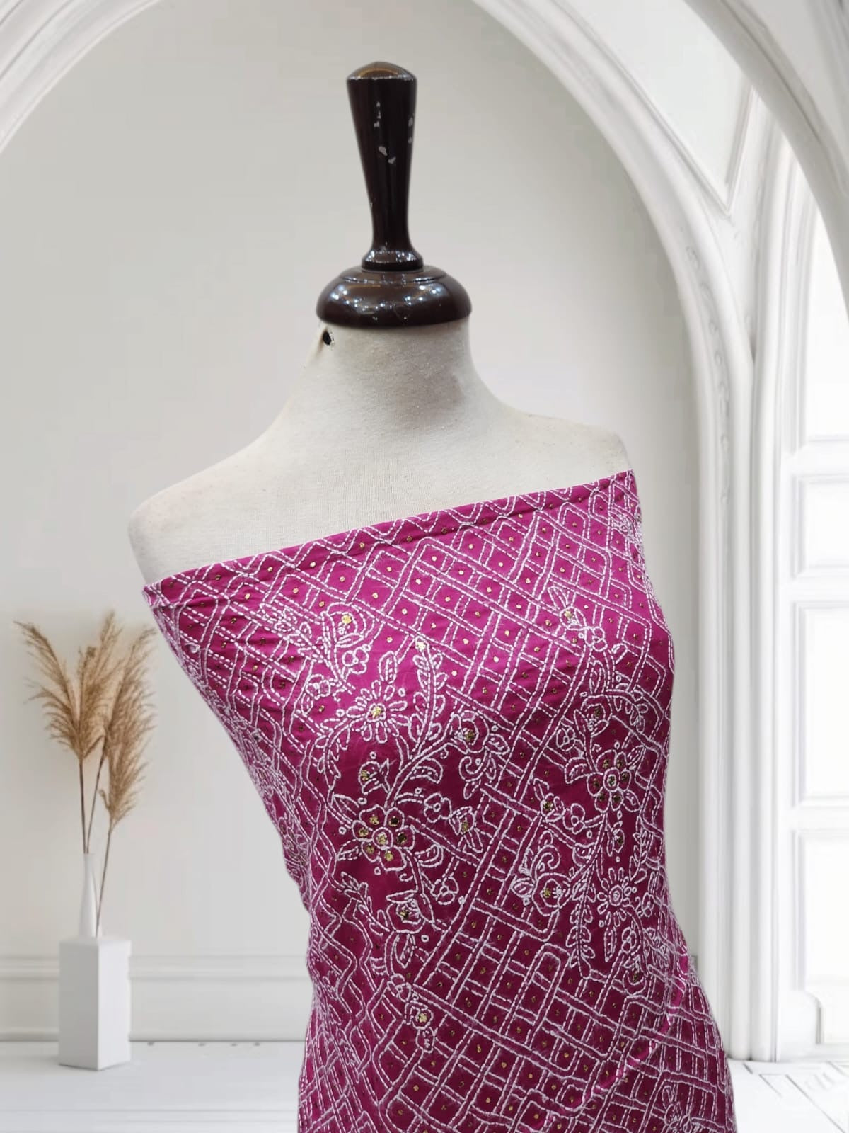 Chikankari Mukesh Lawn shirt