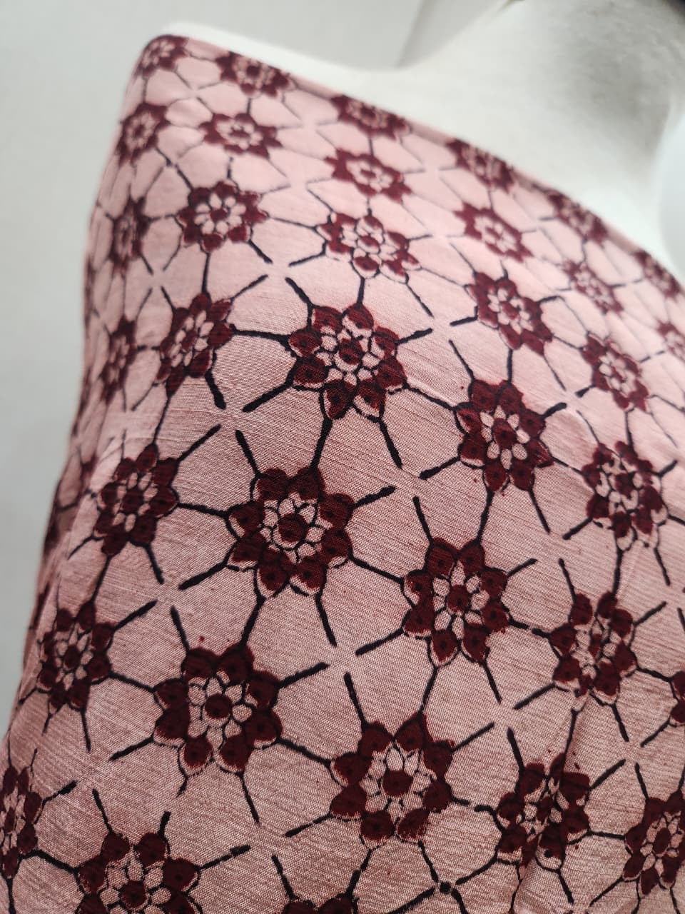 Natural dyed Raw silk shirt