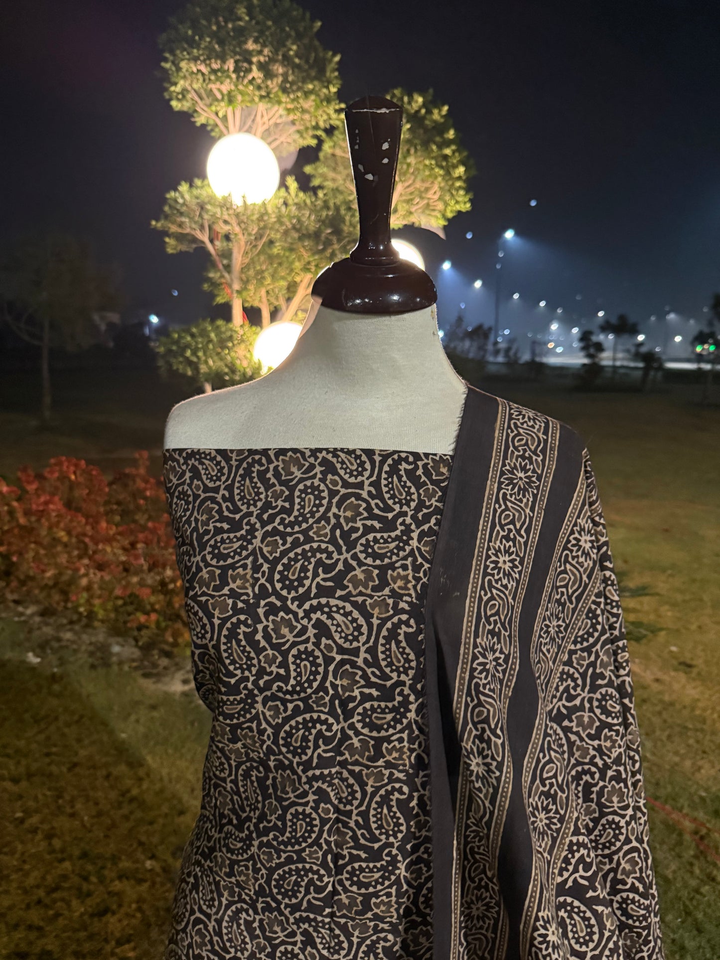 New shade Lawn Natural dyed shirt and Dupatta
