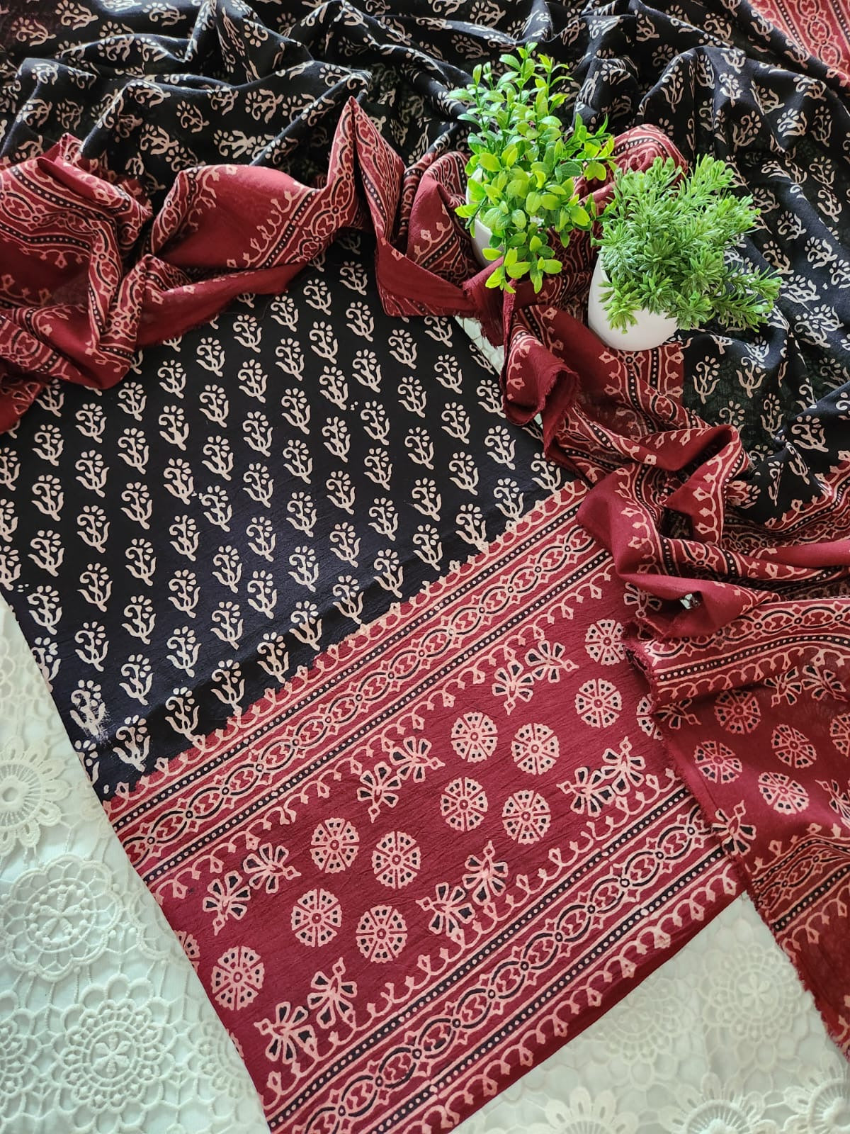 Lawn natural dyed 2pc advance payment