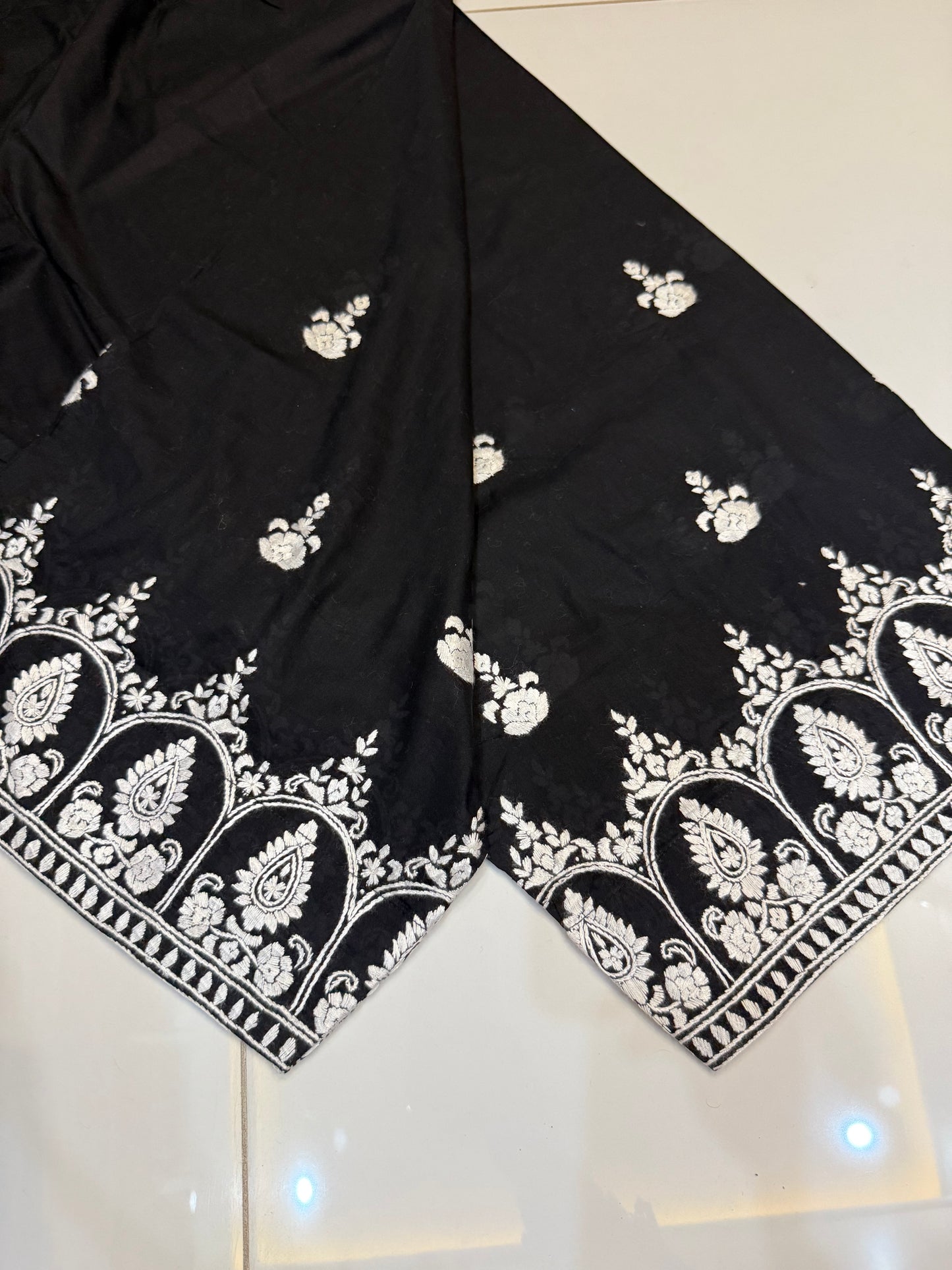 Hand Embroidered Farshi Shalwar