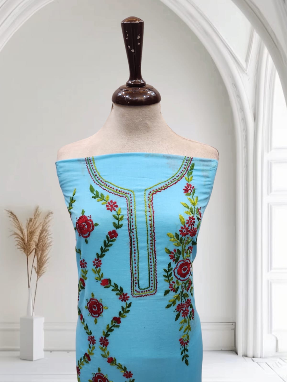Lawn hand embroidered budget shirt