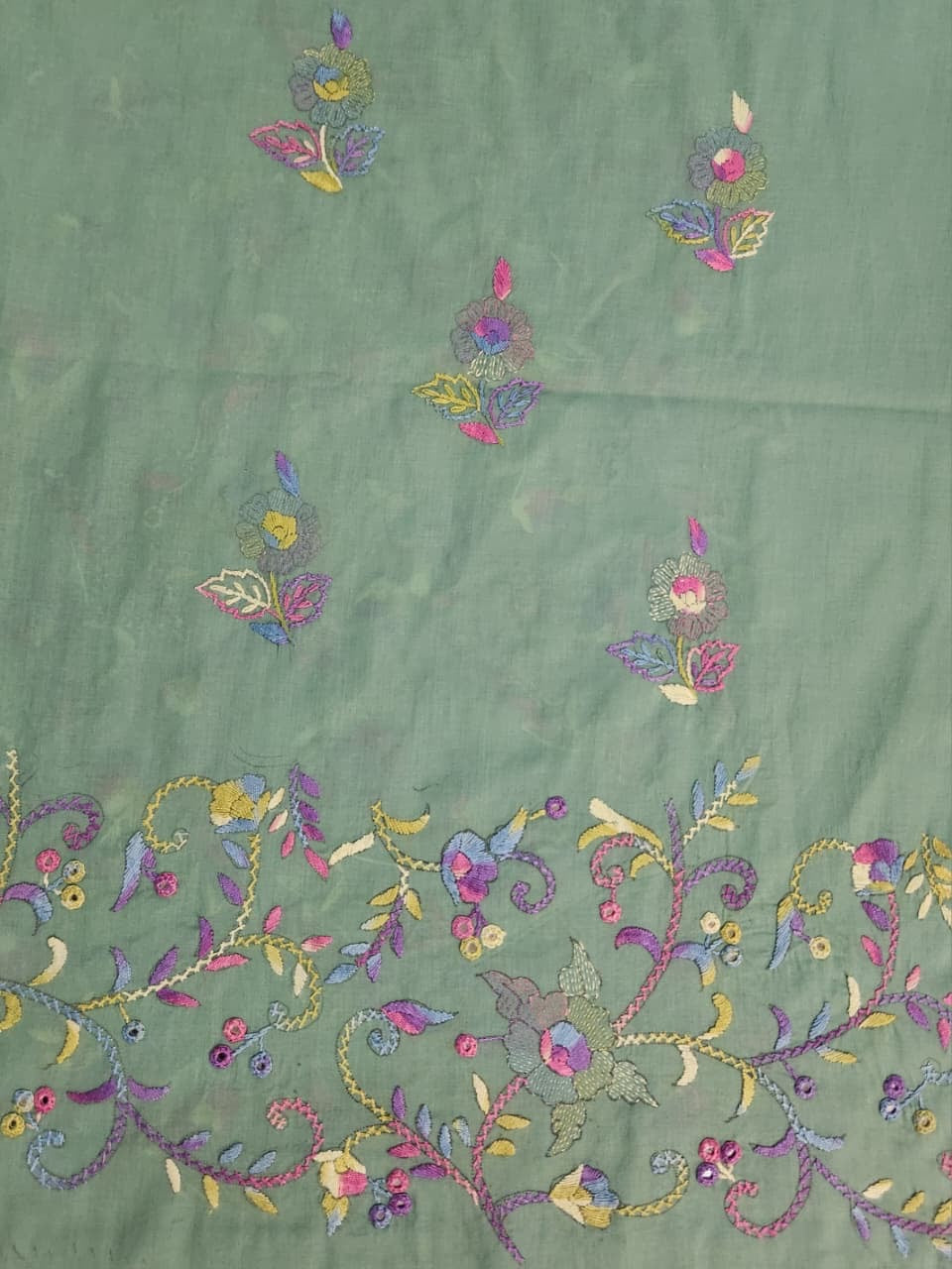 Lawn Kanthakari Shirt