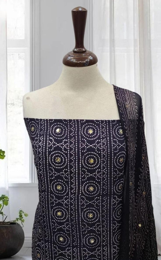 Raw silk Mukesh 2pc