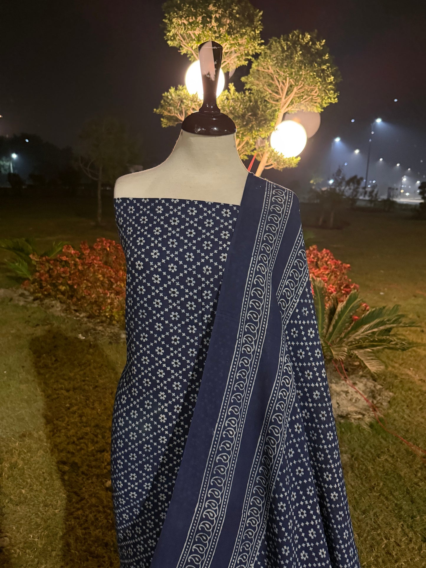 Lawn Natural dyed shirt and dupatta