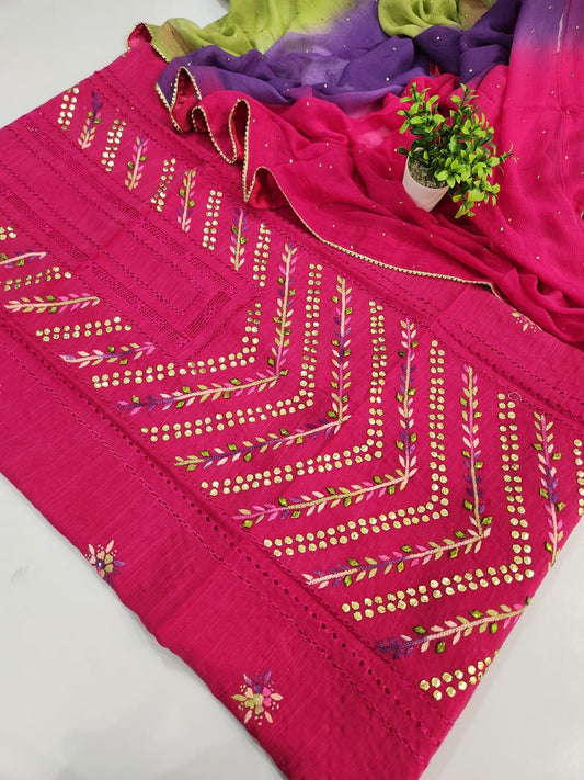 Premium Raw Silk 3pc (advance payment)