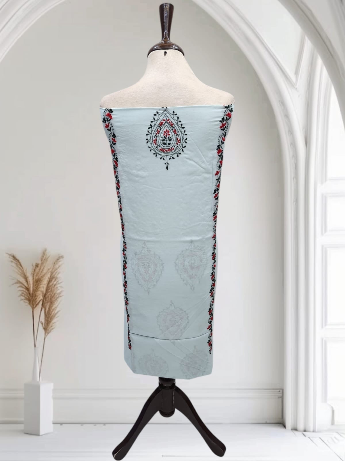 Premium lawn hand embroidered shirt