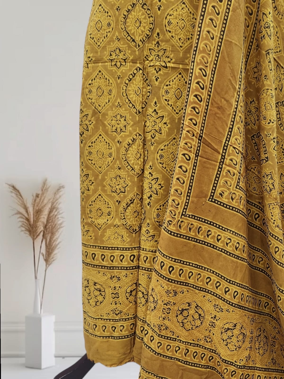 Natural dyed linen 2pc