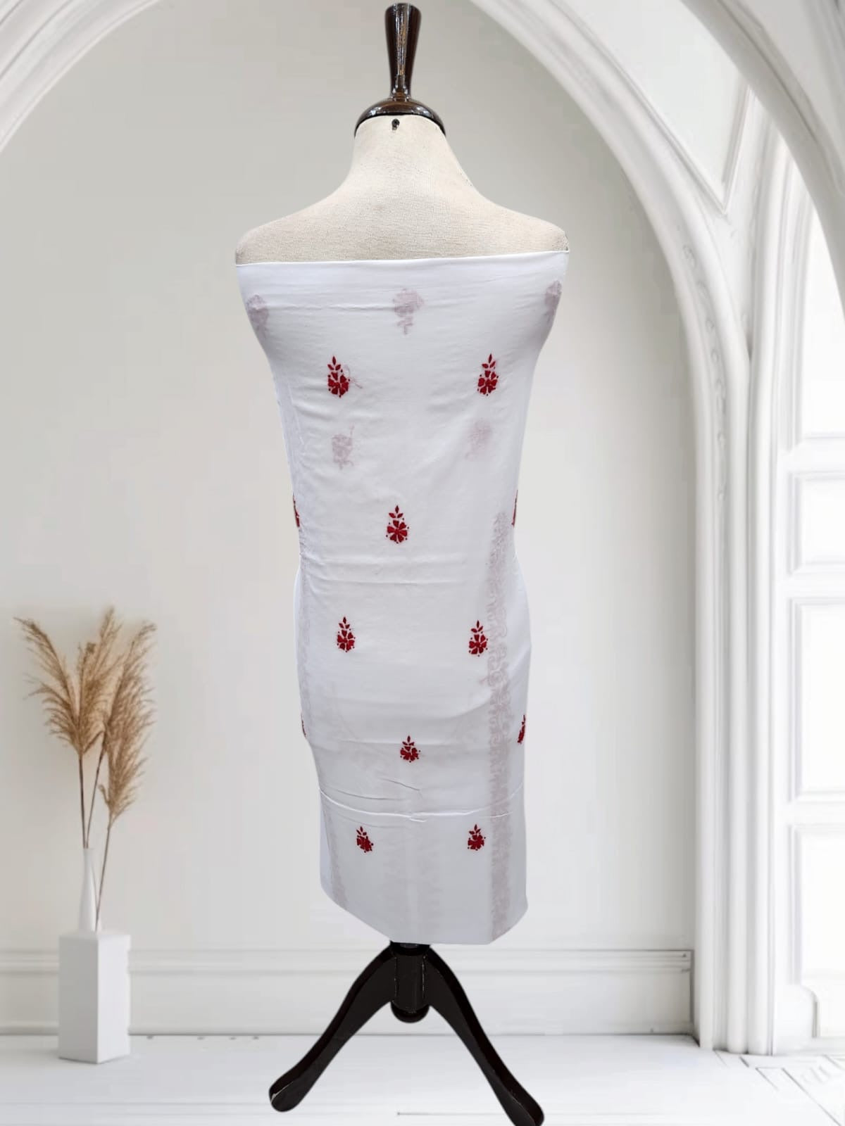 Lawn hand embroidered shirt