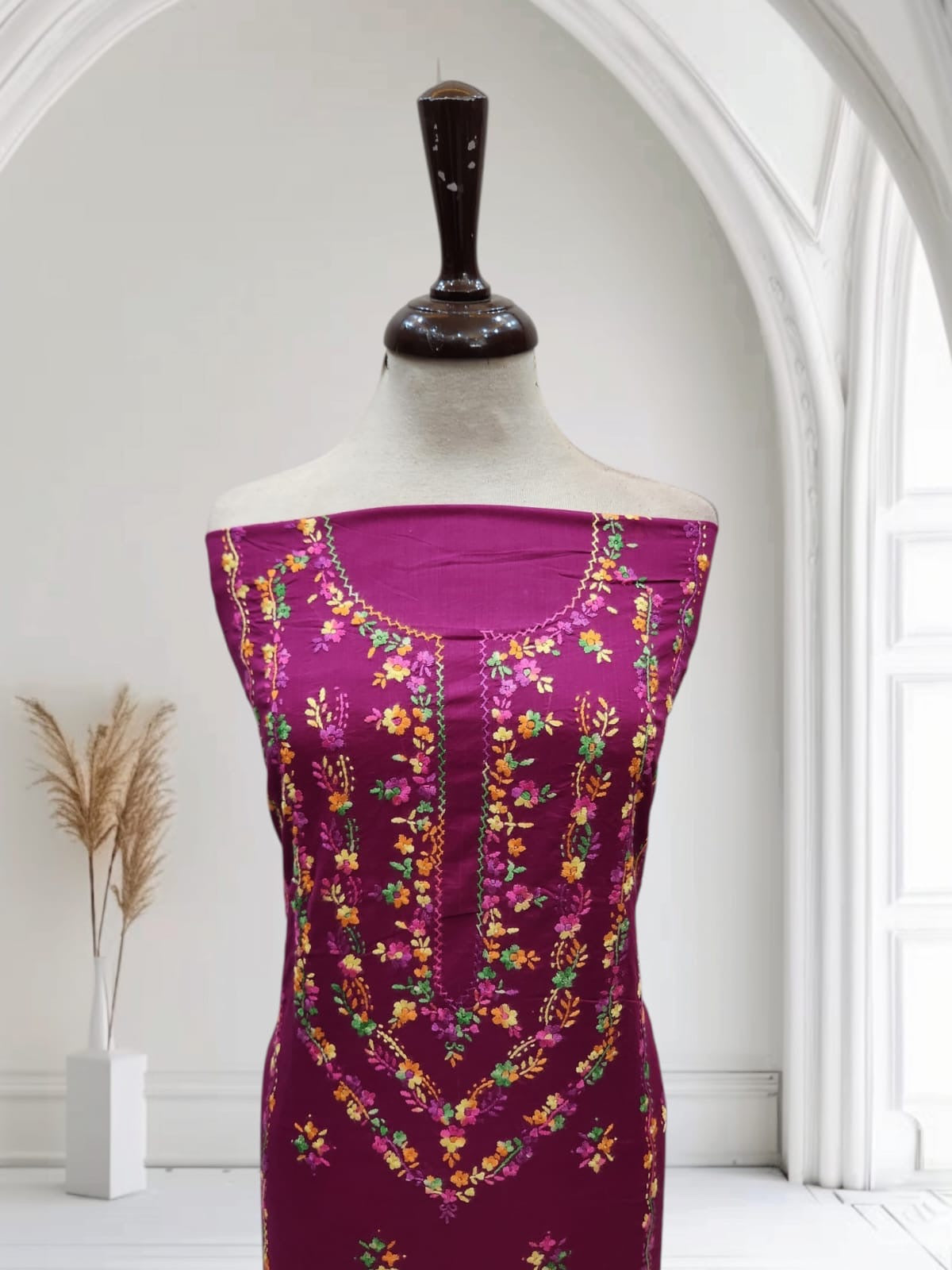 Most beautiful Lawn Hand Embroidered shirt