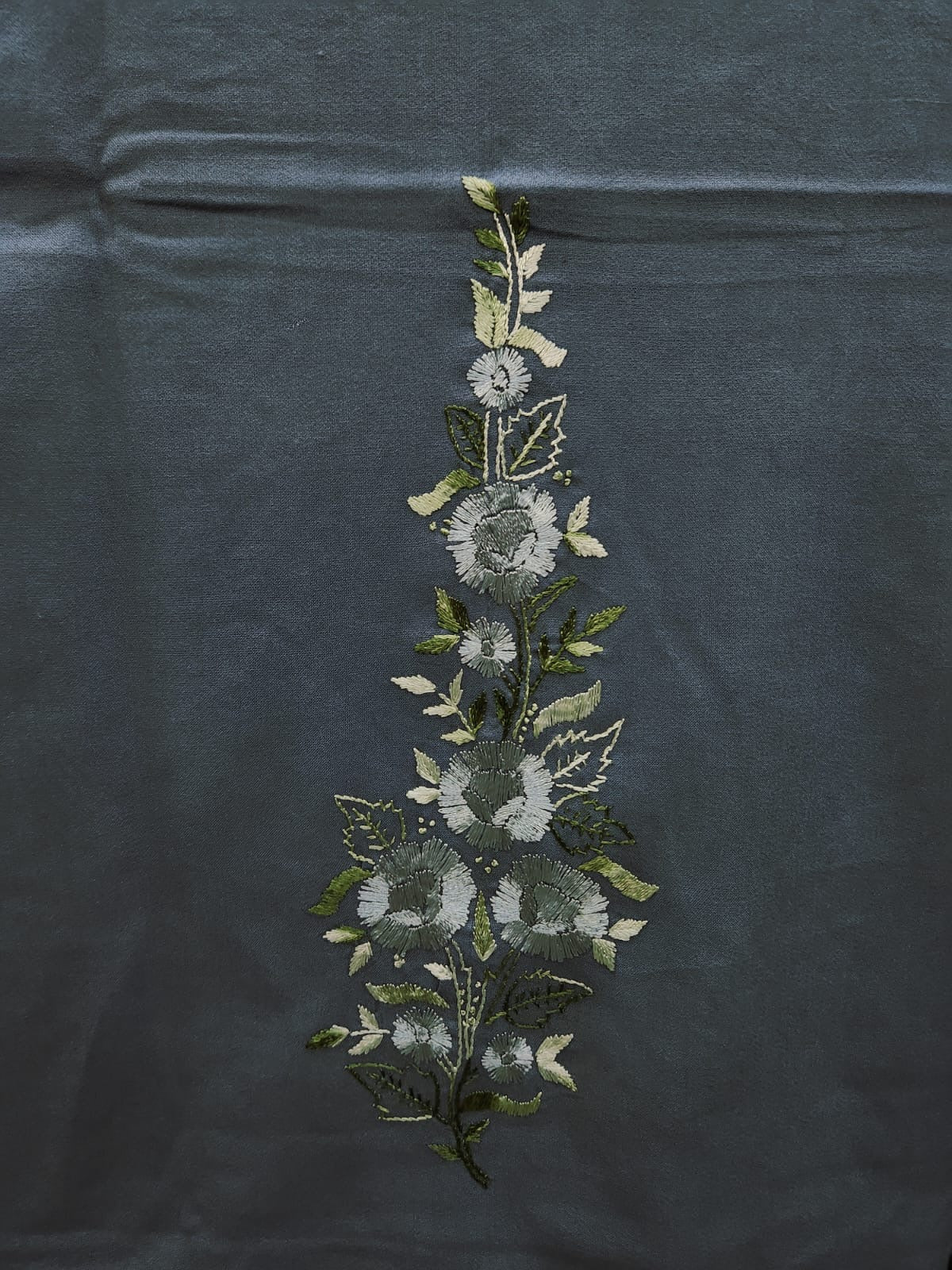 Resham Thread Embroidered Marina Shirt