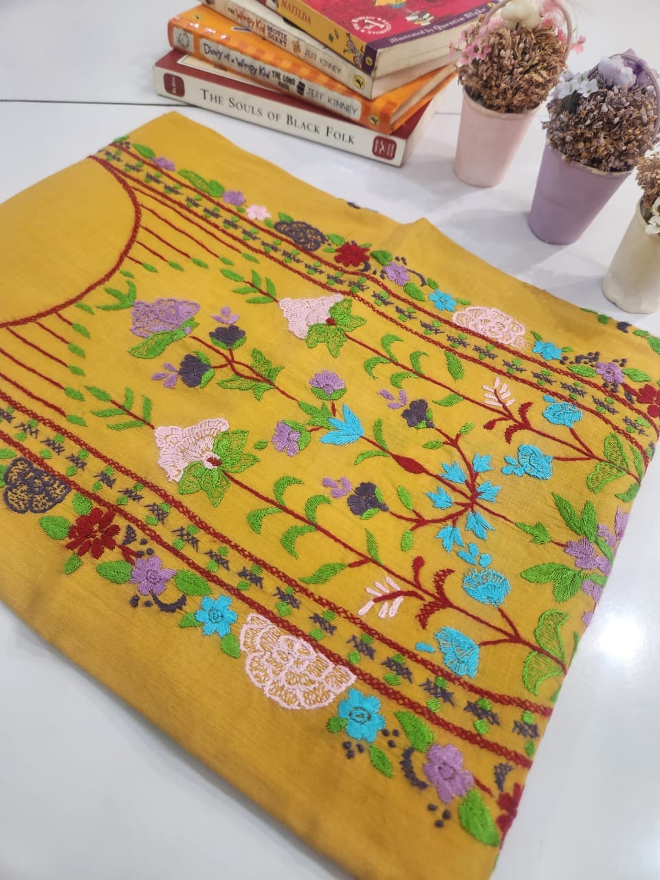 Branded lawn single thread shirt