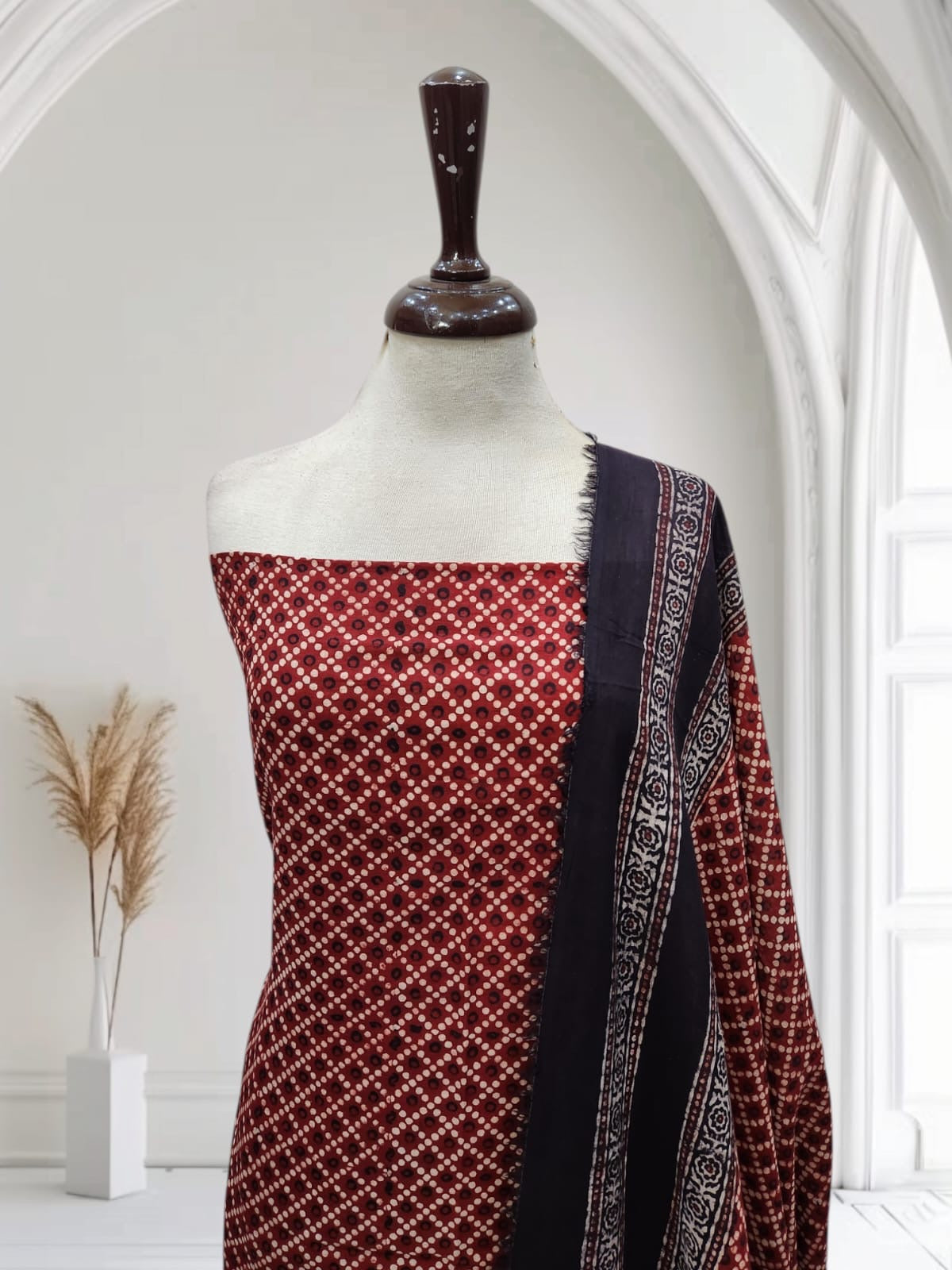 Lawn Natural dyed 2pc