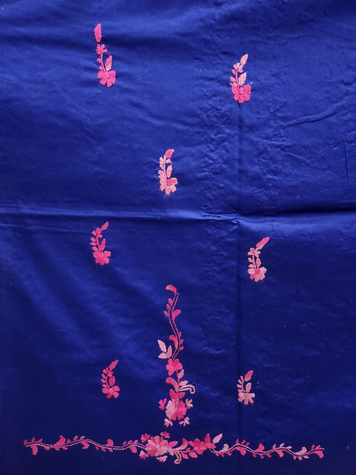 Lawn hand embroidered shirt