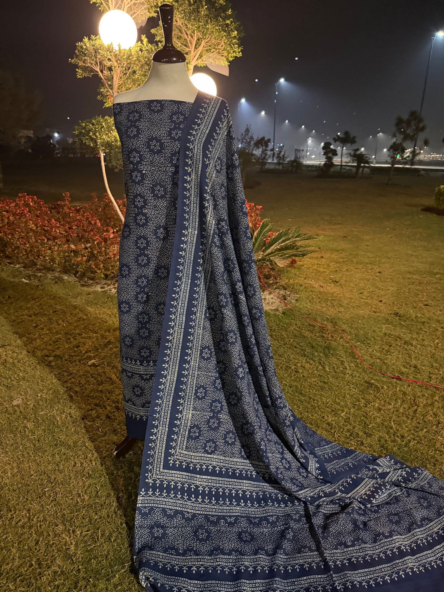 Lawn Natural dyed shirt and dupatta